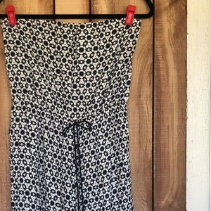Strapless Romper